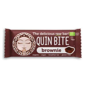 Brownie Rohkost Riegel - Quin Bite