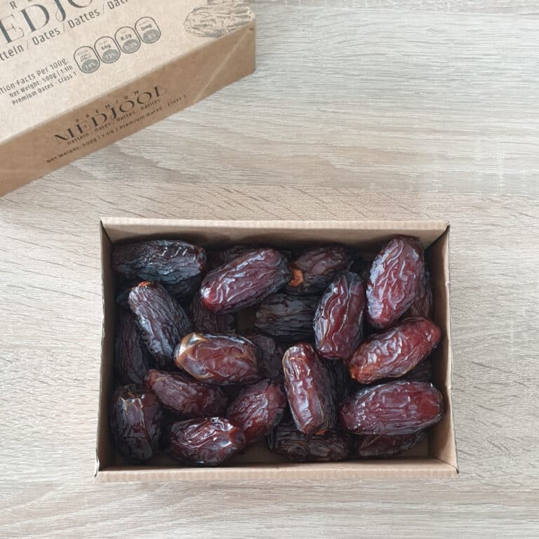 Bio Medjool Datteln 500 g in umweltfreundlicher Verpackung
