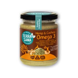 Bio Omega 3 Hanf Cashewmus von TerraSana, 250 g