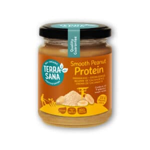 Bio Protein Erdnussmus von TerraSana mit 33 % Eiweiß, 250 g